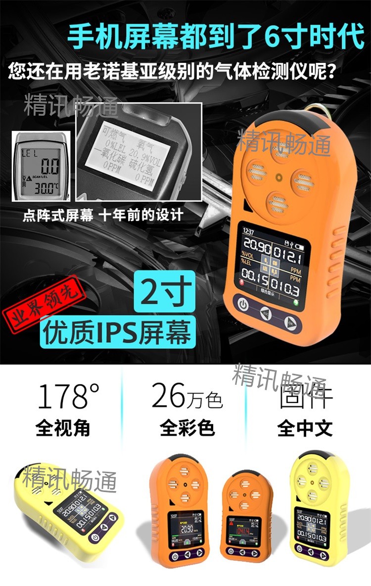 便攜式氣體監測儀