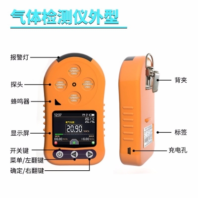 便攜式四合一氣體檢測儀