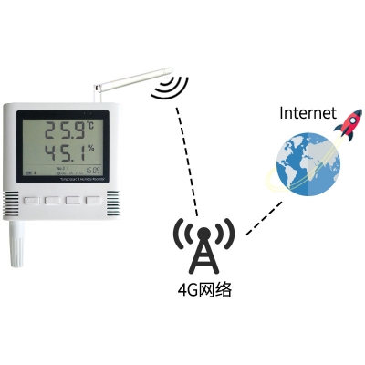 GPRS型大屏溫濕度傳感器