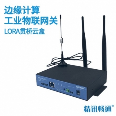 邊緣計算工業物聯網關LORA貫橋云盒